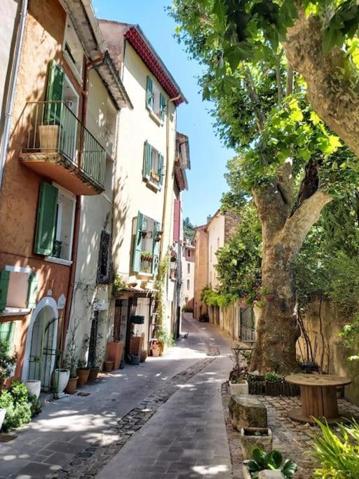 Cosy Provencal Appartement Belgentier Buitenkant foto